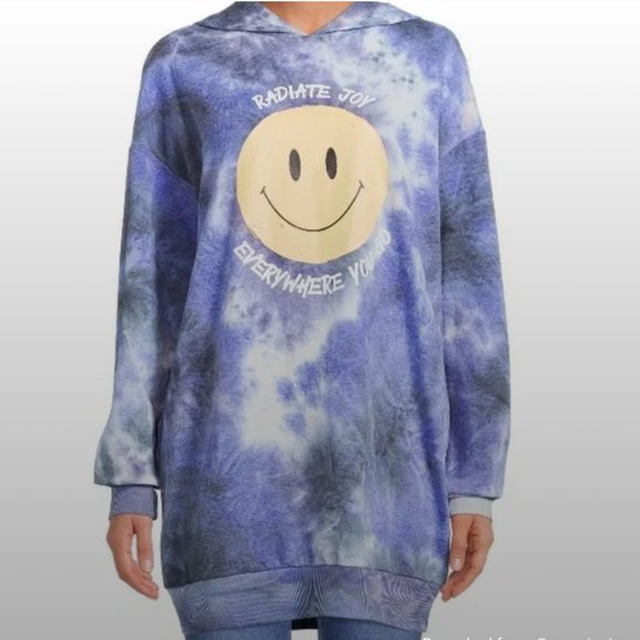 NWT NOBO Tie Dye long Hoodie - Picture 1 of 7